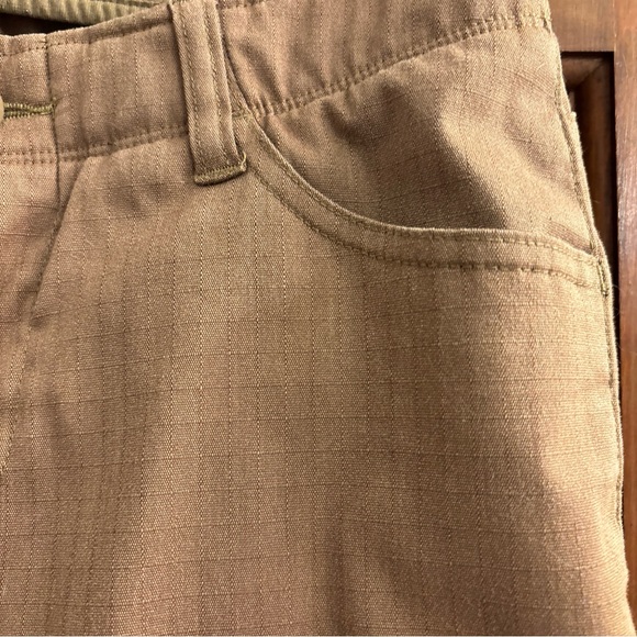 Under Armour Tactical Enduro Pants 1316925 Sz 6 Dark Tan Stretch Ripstop Storm - Picture 5 of 14